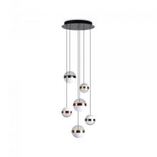 Galaxy lampa wisząca nikiel/mosiądz/miedź 58W LED 3000K 5750 lm CRI>80